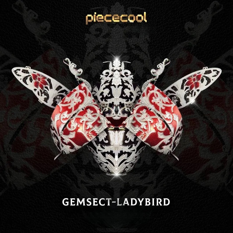 Gemsect Metal 3D Insect Magnetic Brooch Fridge Magnet Bag and Scarf Accessory
