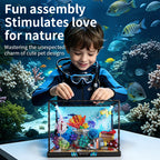 Underwater Fish Tank Building Blocks with Light
