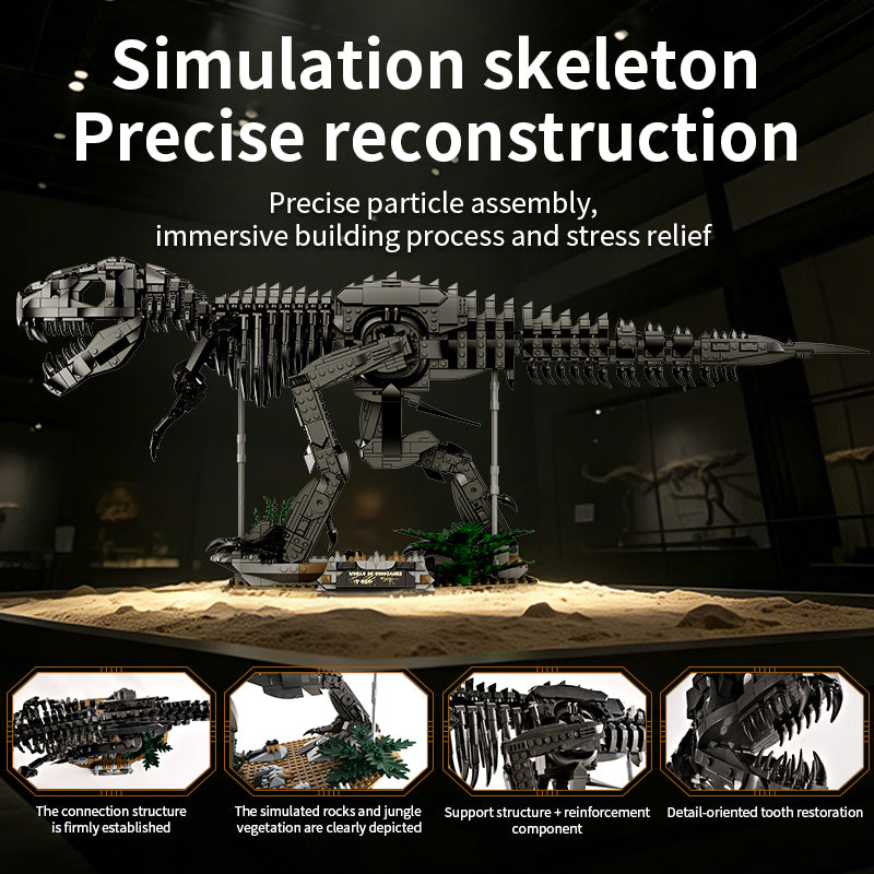 Dark Tyrannosaur Building Blocks
