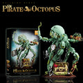 Octopus Building Block Sets with Treasure Display Base
