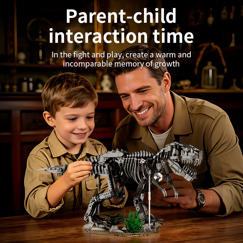 Dark Tyrannosaur Building Blocks