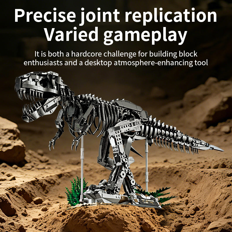 Dark Tyrannosaur Building Blocks