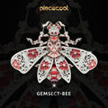 Gemsect Metal 3D Insect Magnetic Brooch Fridge Magnet Bag and Scarf Accessory