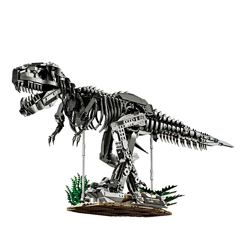Dark Tyrannosaur Building Blocks