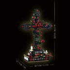 Gothic Rose Cross Building Blocks