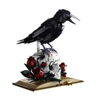Gothic Crow Skull Building Blocks