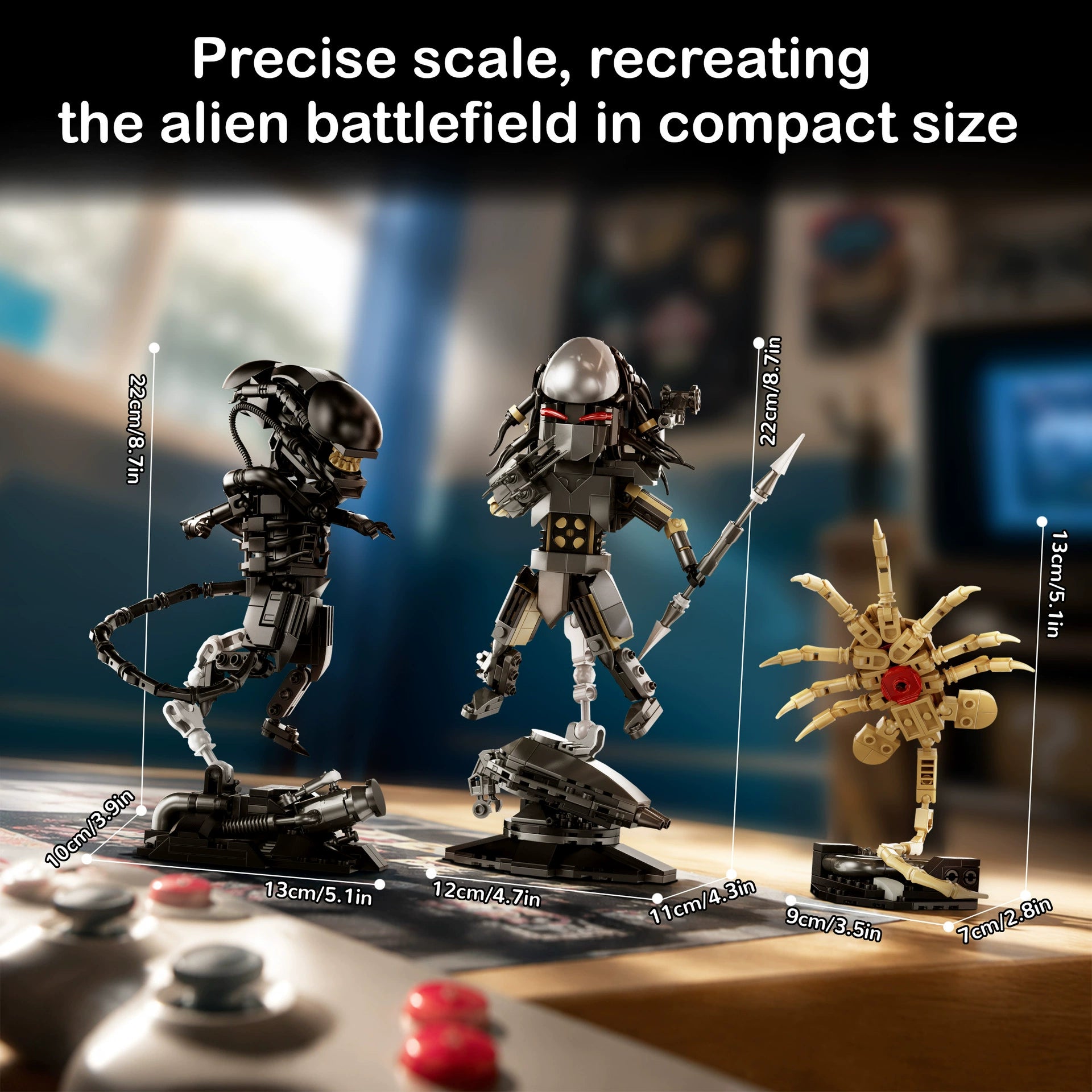 Sci Fi Monster Battle Building Blocks