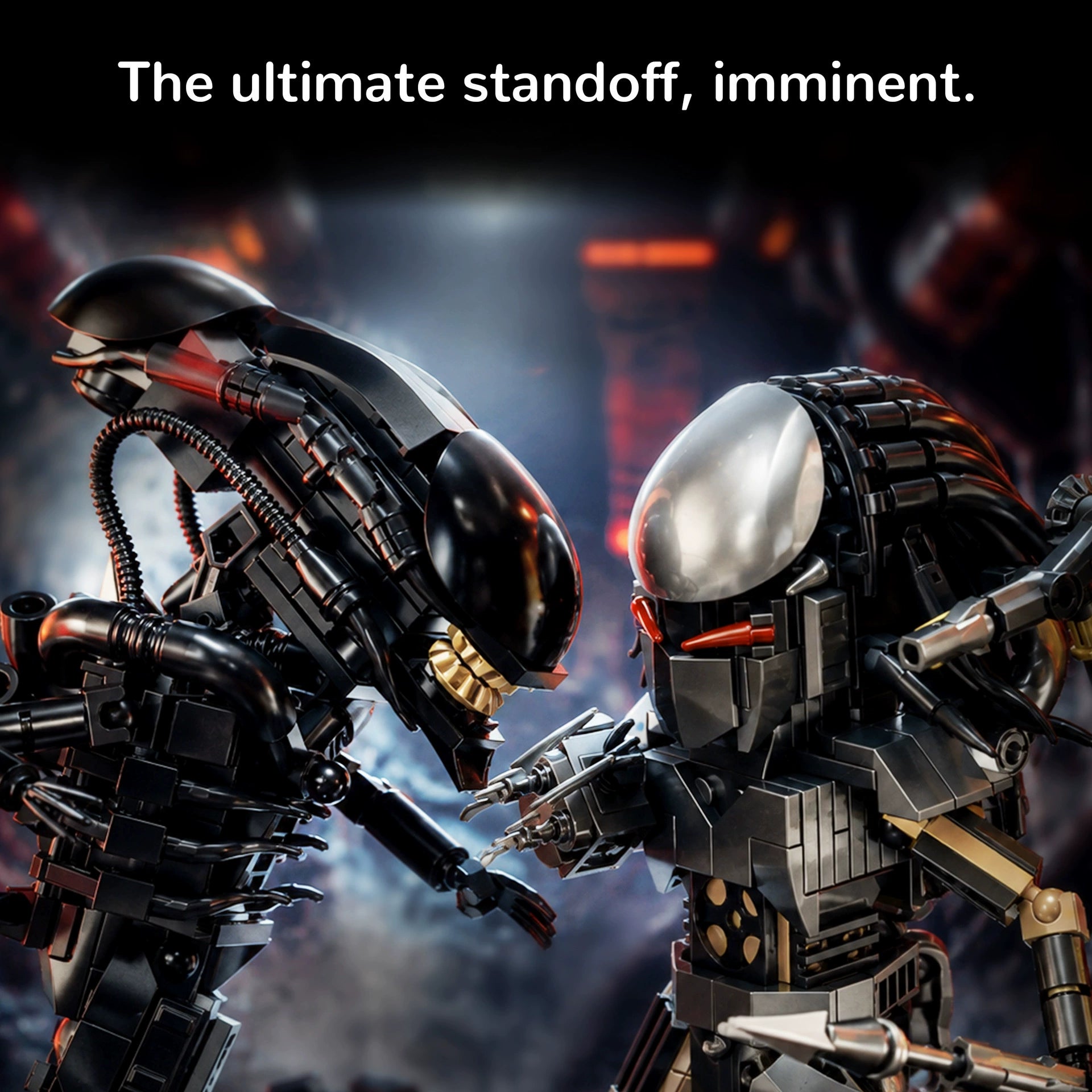 Sci Fi Monster Battle Building Blocks