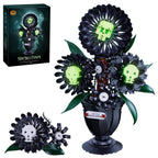 Gothic Skeleton Sunflower Building Blocks