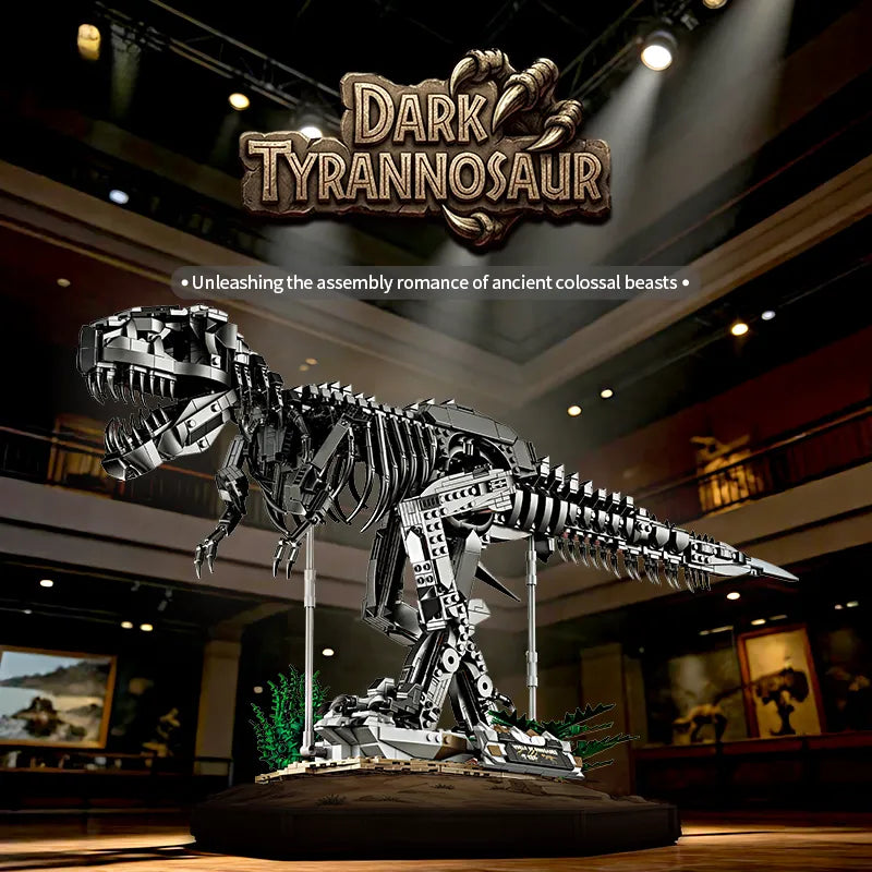 Dark Tyrannosaur Building Blocks