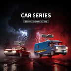 Vehicle building blocks display sets with 1060PCS, 1726PCS, 1728PCS, and 2135PCS options