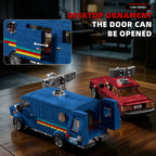 Car series vehicle building blocks collection with four different model sets