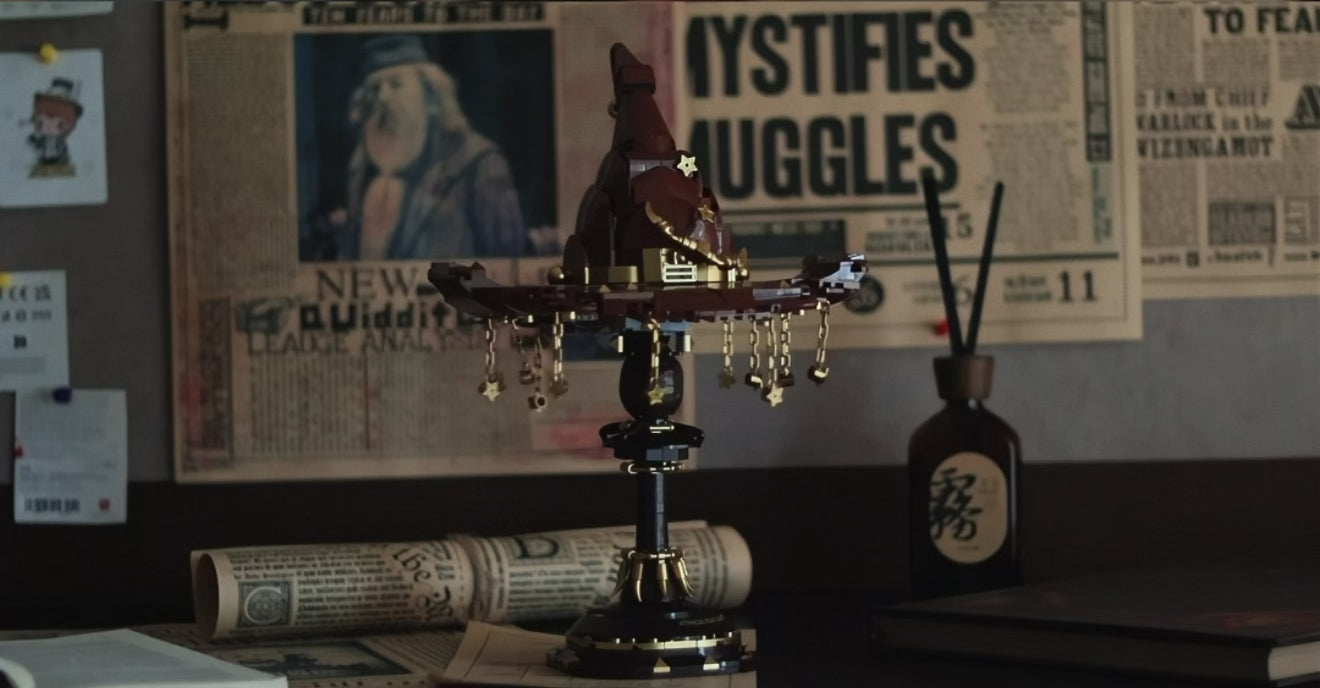 Magic Wizard Hat Lamp Building Blocks