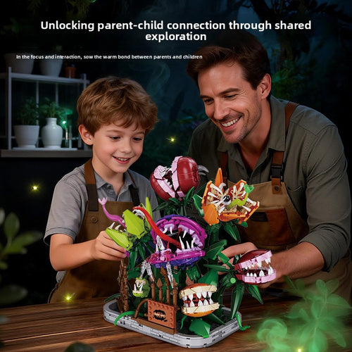 Carnivorous Flowers Manor Building Blocks